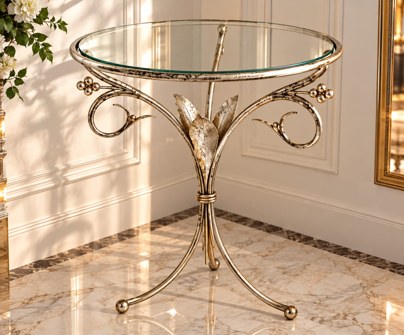 A delicate side table