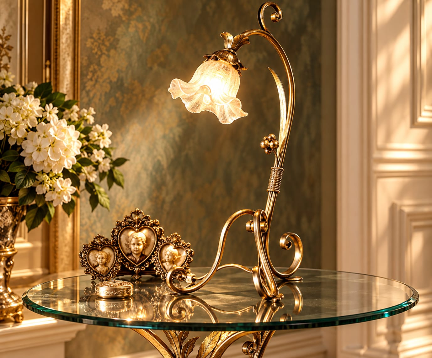 Light in gold